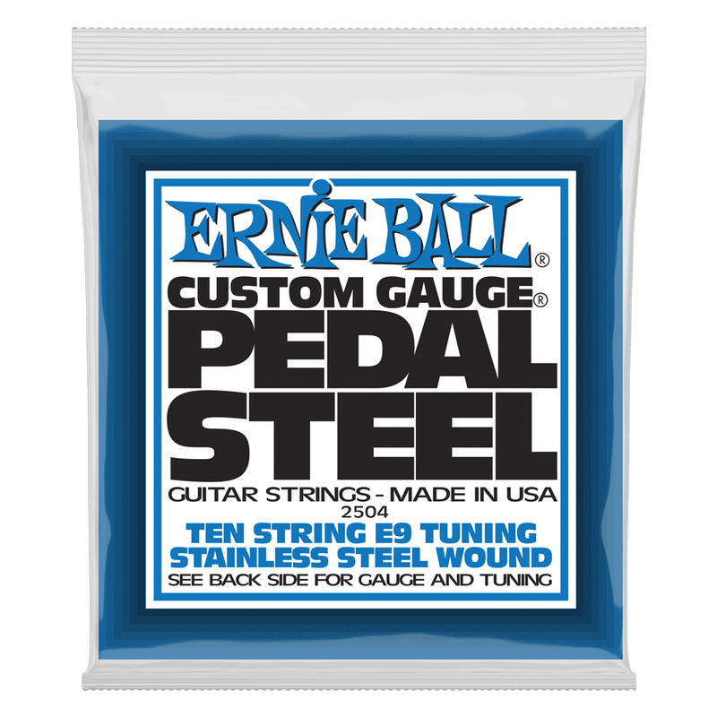 Ernie Ball Pedal Steel 10-String E9 Tuning Stainless Steel Wound Electric Guitar Strings