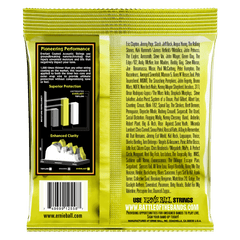 Ernie Ball Everlast Light Coated 80/20 Bronze Acoustic Guitar String, 11-52 Gauge