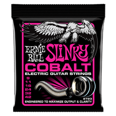 Ernie Ball Super Slinky Cobalt Electric Guitar Strings - 9-42 Gauge