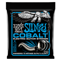 Ernie Ball Extra Slinky Cobalt Electric Guitar String, 8-38 Gauge