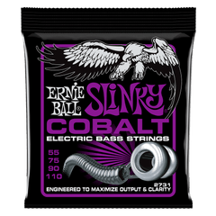 Ernie Ball Power Slinky Cobalt Electric Bass Strings 55-110 Gauge