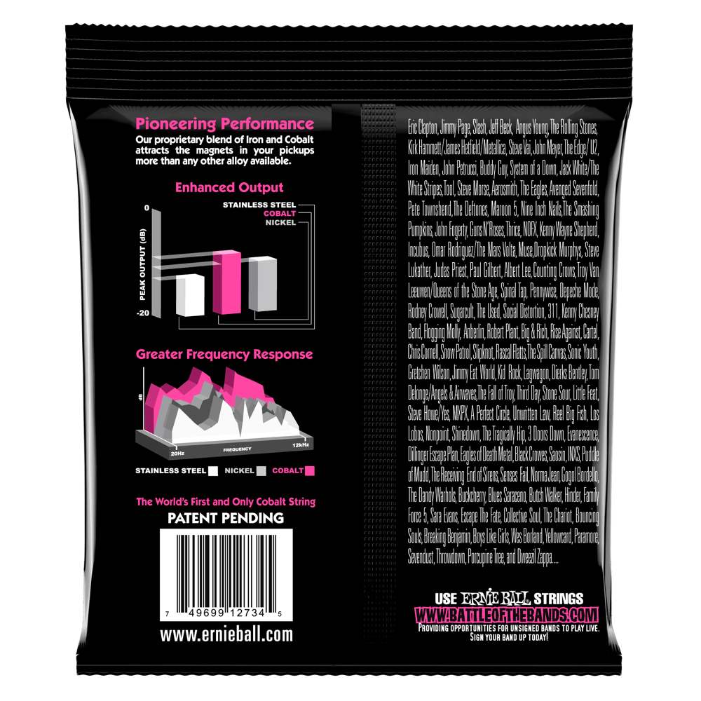 Ernie Ball Super Slinky Cobalt Electric Bass Strings - 45-100 Gauge