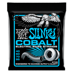 Ernie Ball Extra Slinky Cobalt Electric Bass String, 40-95 Gauge