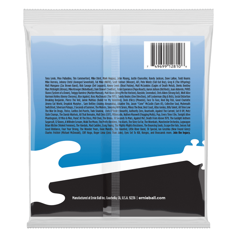Ernie Ball Flatwound 5-string Electric Bass String, 45-130 Gauge