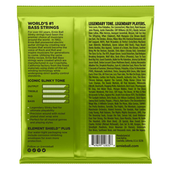 Ernie Ball Regular Slinky Nickel Wound Electric Bass Strings 50-105 Gauge