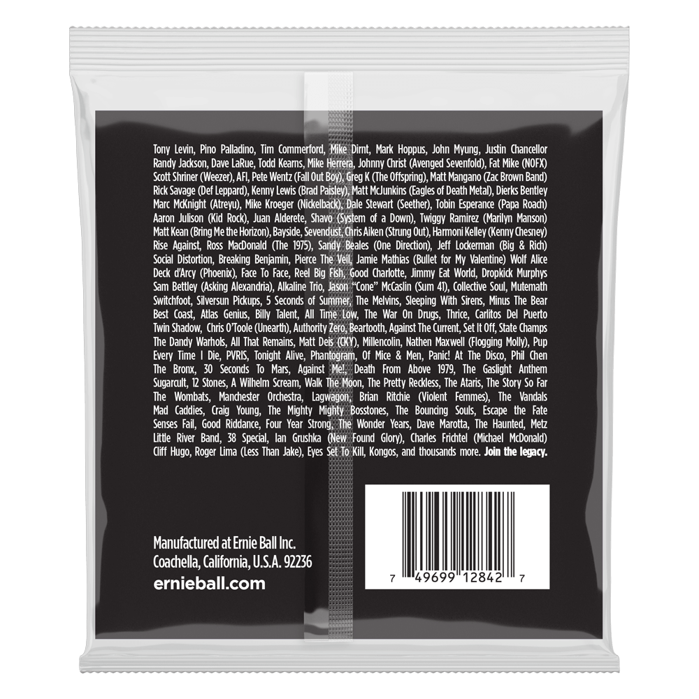 Ernie Ball Regular Slinky Stainless Steel Electric Bass Strings - 50-105 Gauge