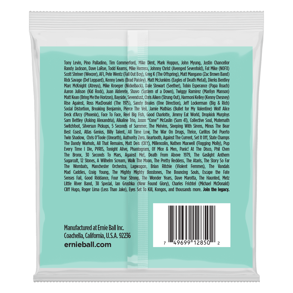 Ernie Ball Bass 5 Slinky Super Long Scale Electric Bass Strings, 45-130 Gauge