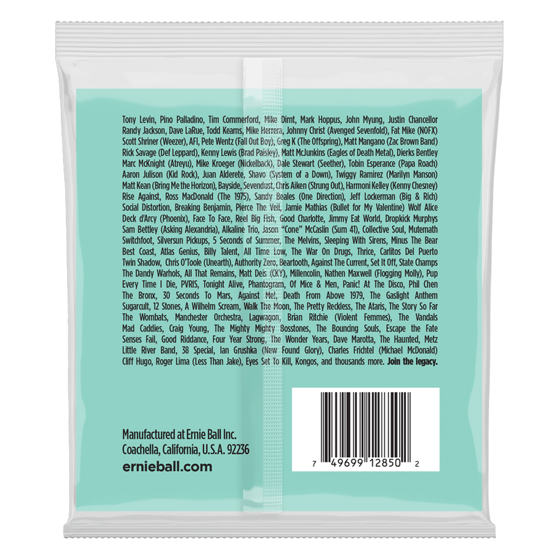 Ernie Ball Bass 5 Slinky Super Long Scale Electric Bass Strings, 45-130 Gauge