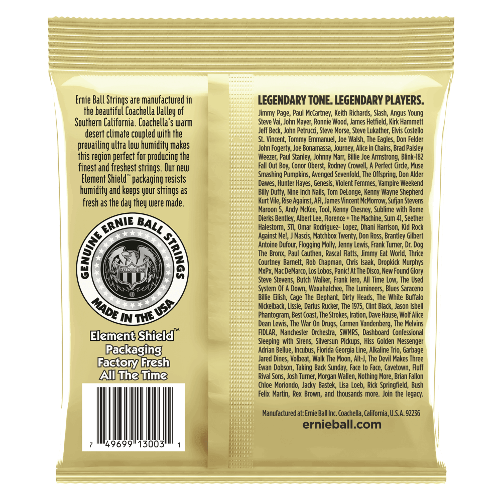 Ernie Ball Earthwood Medium Light 80/20 Bronze Acoustic Guitar Strings 3 Pack, 12-54 Gauge