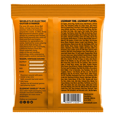 Hybrid Slinky Classic RnR Pure Nickel Electric Guitar Strings 3 Pack 9 46