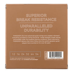 Ernie Ball Paradigm Medium Light Phosphor Bronze Acoustic Guitar Strings 12-54 Gauge, 3 Pack