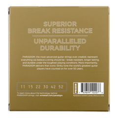 Ernie Ball Paradigm Light 80/20 Bronze Acoustic Guitar Strings 11-52 Gauge, 3 Pack