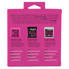 Ernie Ball Super Slinky Cobalt Electric Guitar Strings - 9-42 Gauge
