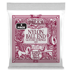 Ernesto Palla Black and Gold Ball End Nylon Classical Gtr Strings 3 Pack