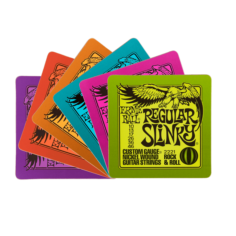 Ernie Ball Six pack of Slinky Coasters