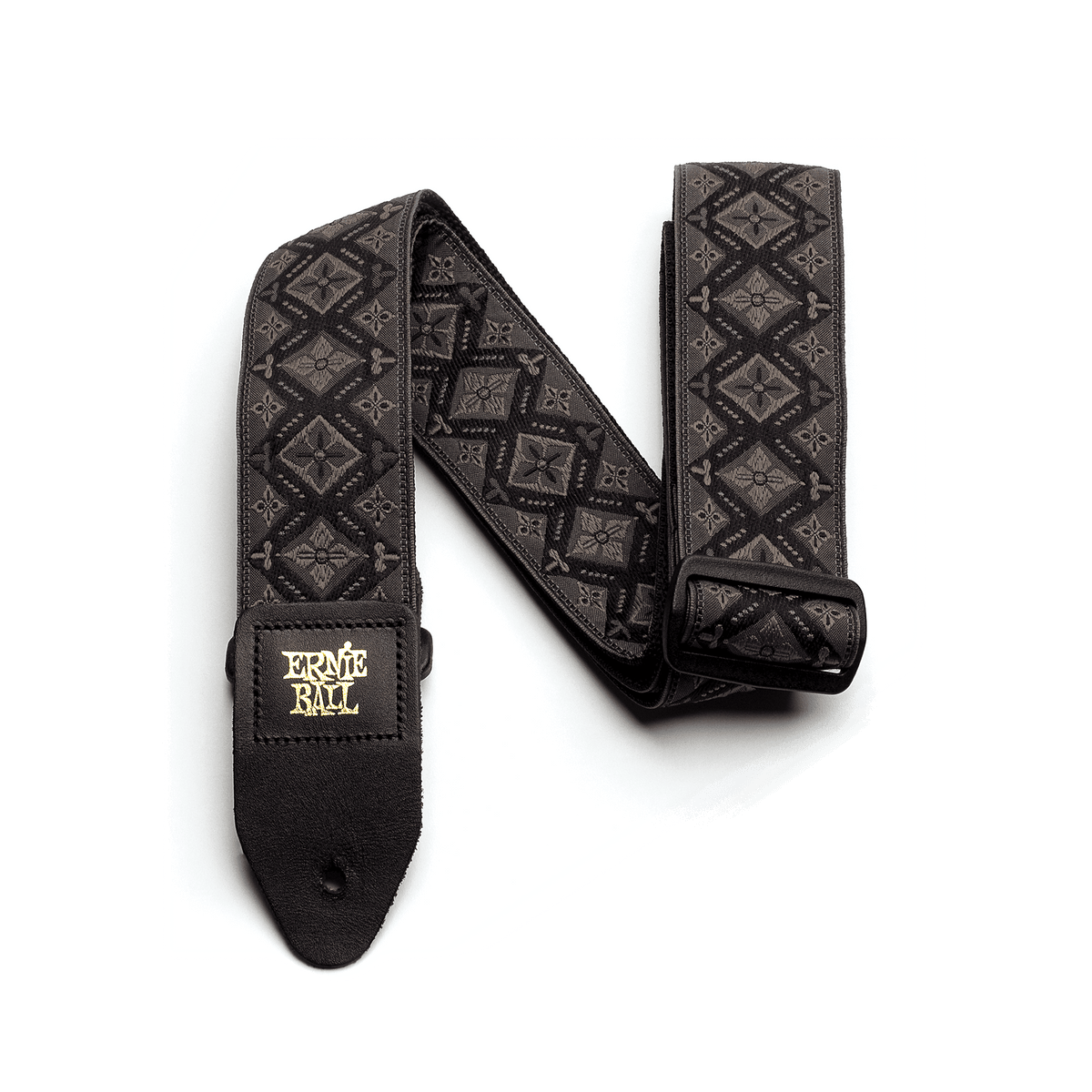 Ernie Ball Regal Black Jacquard Guitar Strap