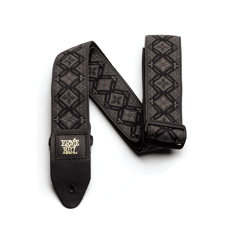 Ernie Ball Regal Black Jacquard Guitar Strap
