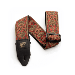 Ernie Ball Crimson Paisley Jacquard Strap