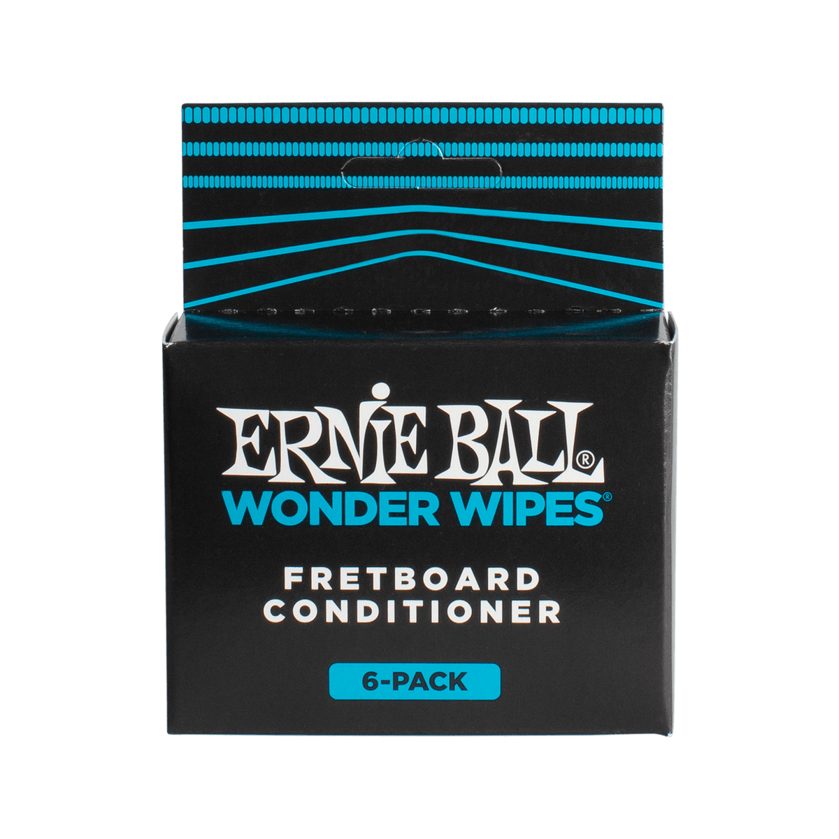 Ernie Ball Wonder Wipes Fretboard Conditioner, 6-Piece