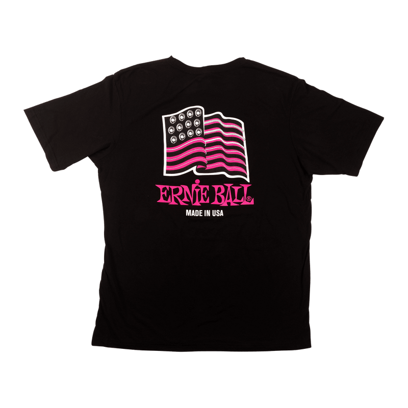 USA Ball End Flag T-Shirt 2X