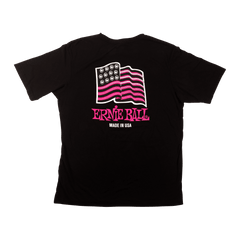 USA Ball End Flag T-Shirt 2X