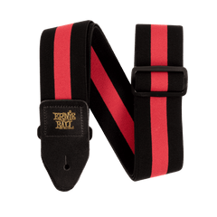 Ernie Ball Stretch Comfort Strap - Racer Red