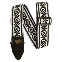 Ernie Ball Black Vine Jacquard Strap