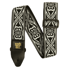 Ernie Ball Black Heart Jacquard Strap