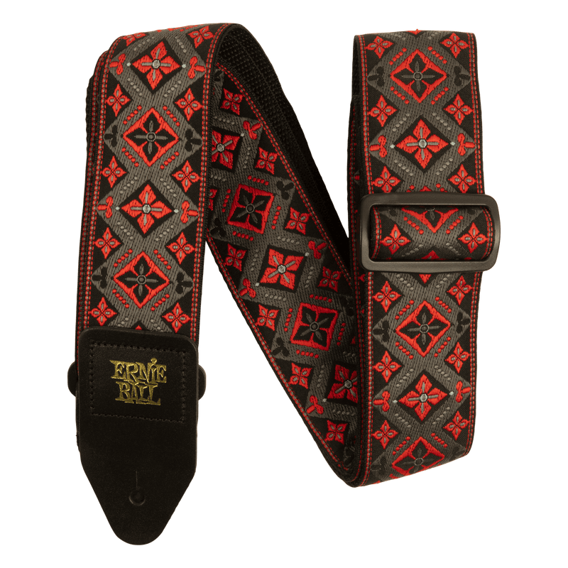 Ernie Ball Red King Jacquard Strap