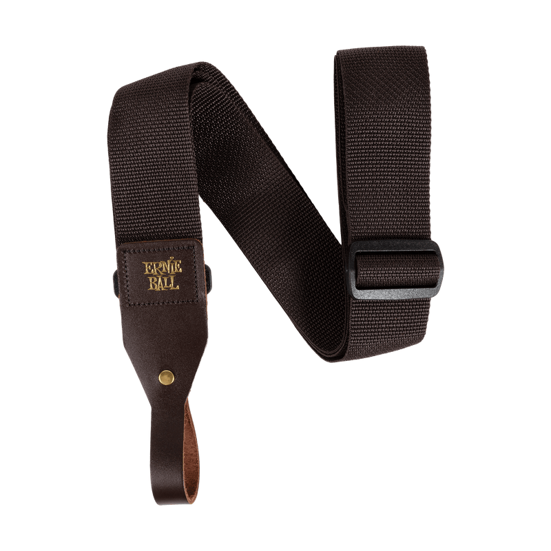 Ernie Ball Polypro Acoustic Guitar Strap - Brown