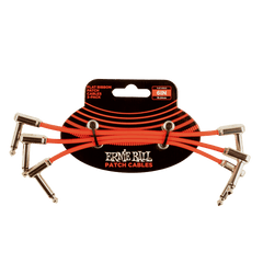 6” Flat Ribbon Patch Cable Red 3-Pack