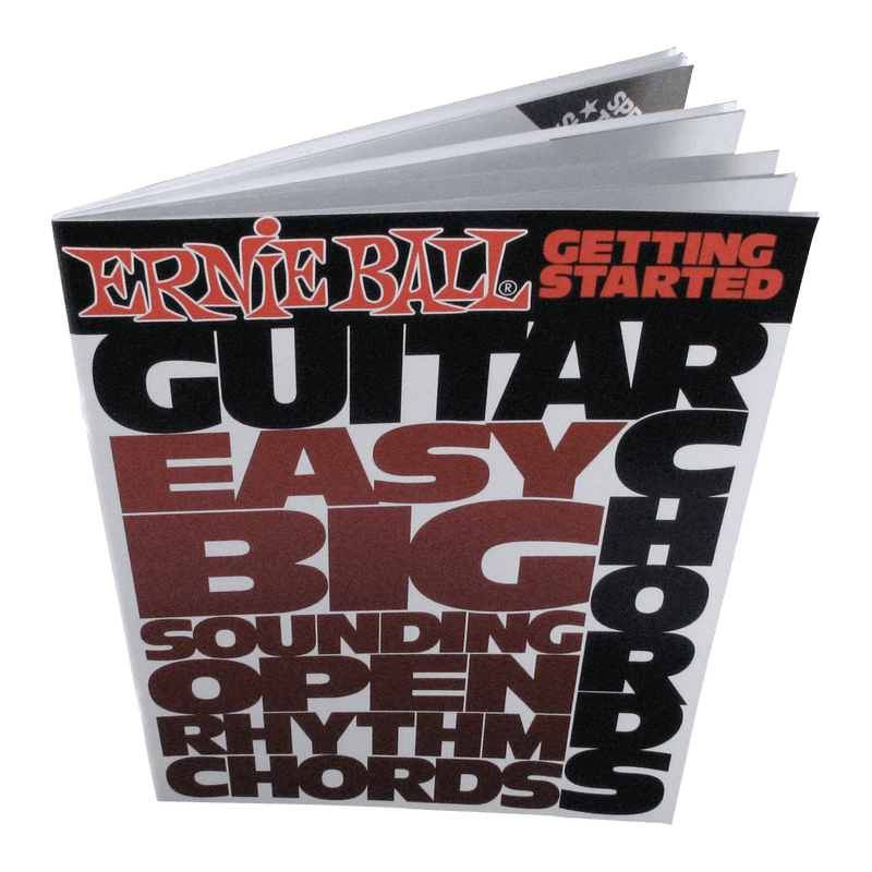 Ernie Ball Guitar chord book
