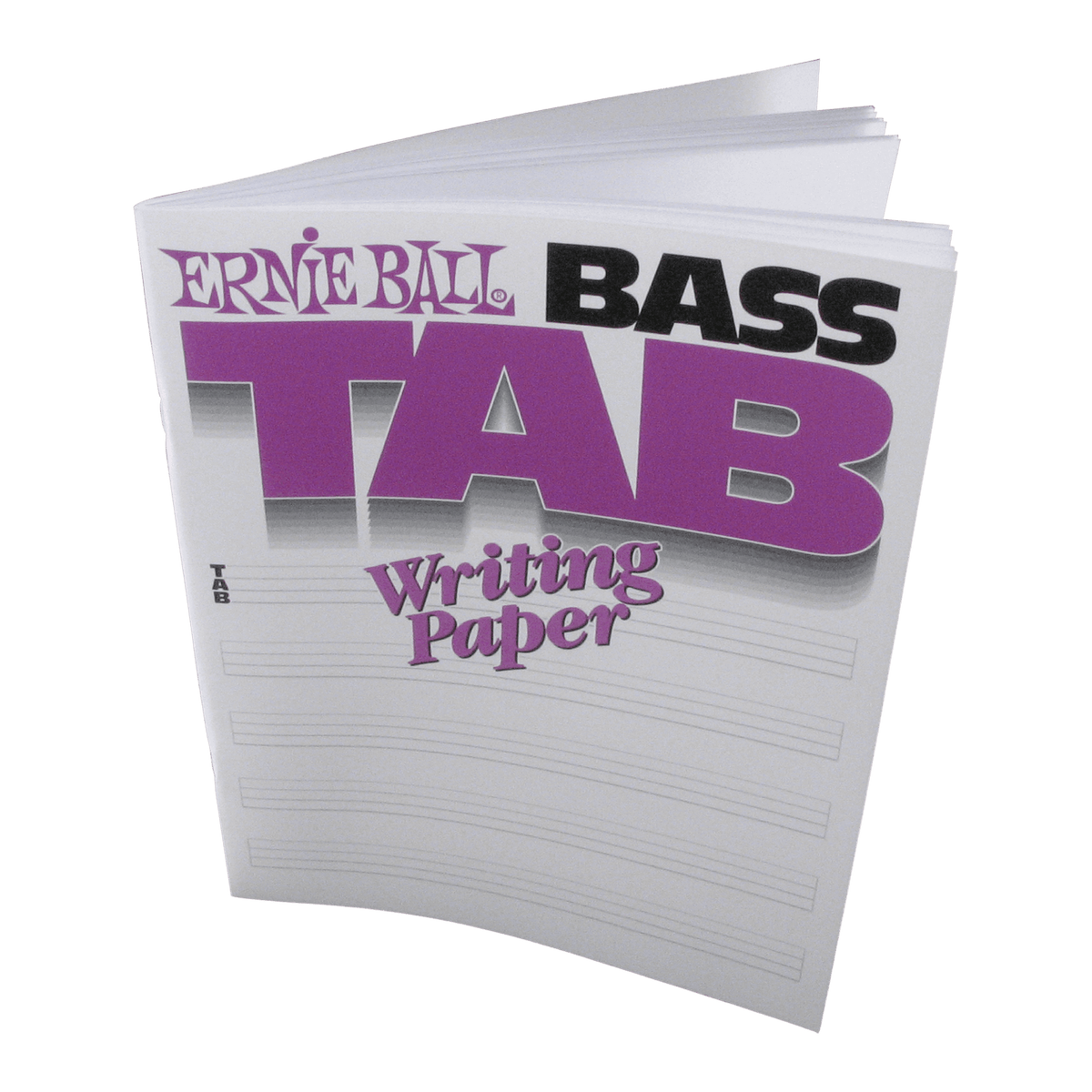 Ernie Ball Bass Tab Writing Paper