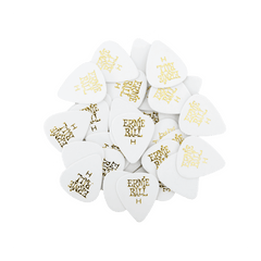 Heavy White Cellulose Picks, bag of 144