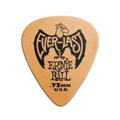 Ernie Ball 0.73 mm Everlast Picks 12 Pack, Orange