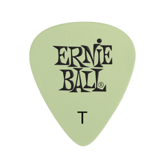 Ernie Ball Super Glow Cellulose Thin Picks, Bag of 12