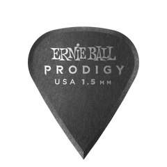 Ernie Ball 1.5 mm Sharp Prodigy Picks 6 Pack, Black