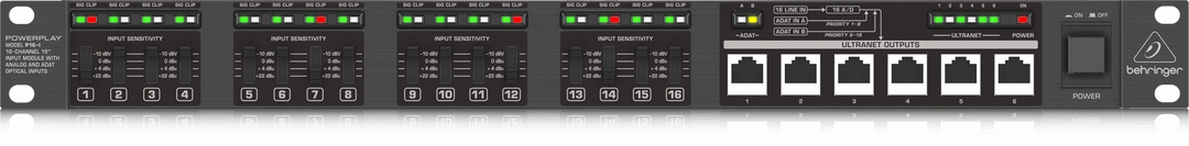 Behringer Powerplay 16 P16-I Input Module