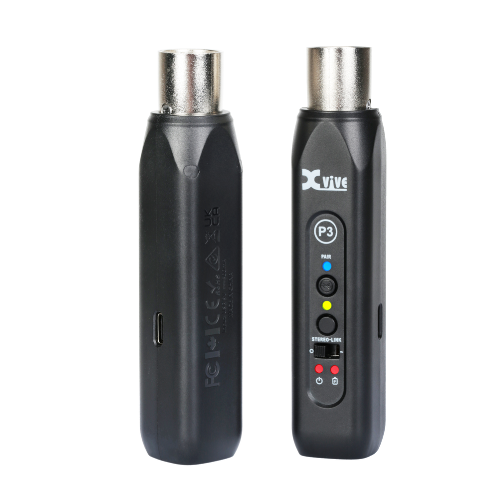 Xvive P3D Dual Bluetooth XLR Audio Receiver