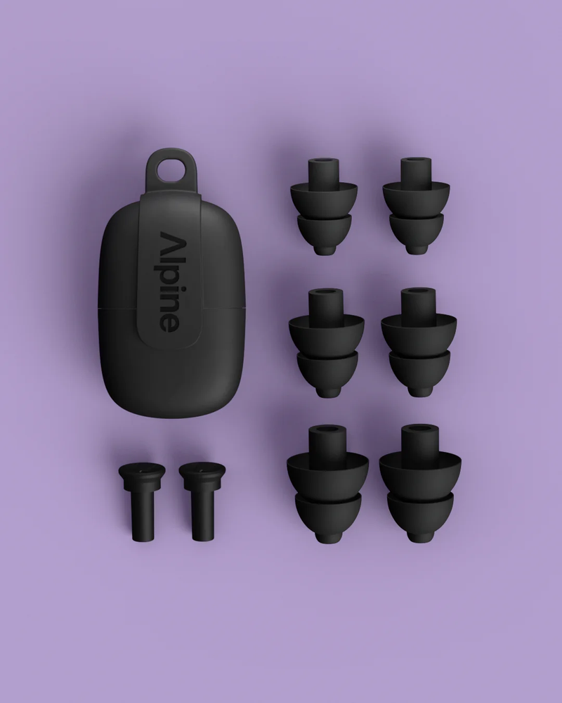 Alpine PartyPlug Black Ear Plugs
