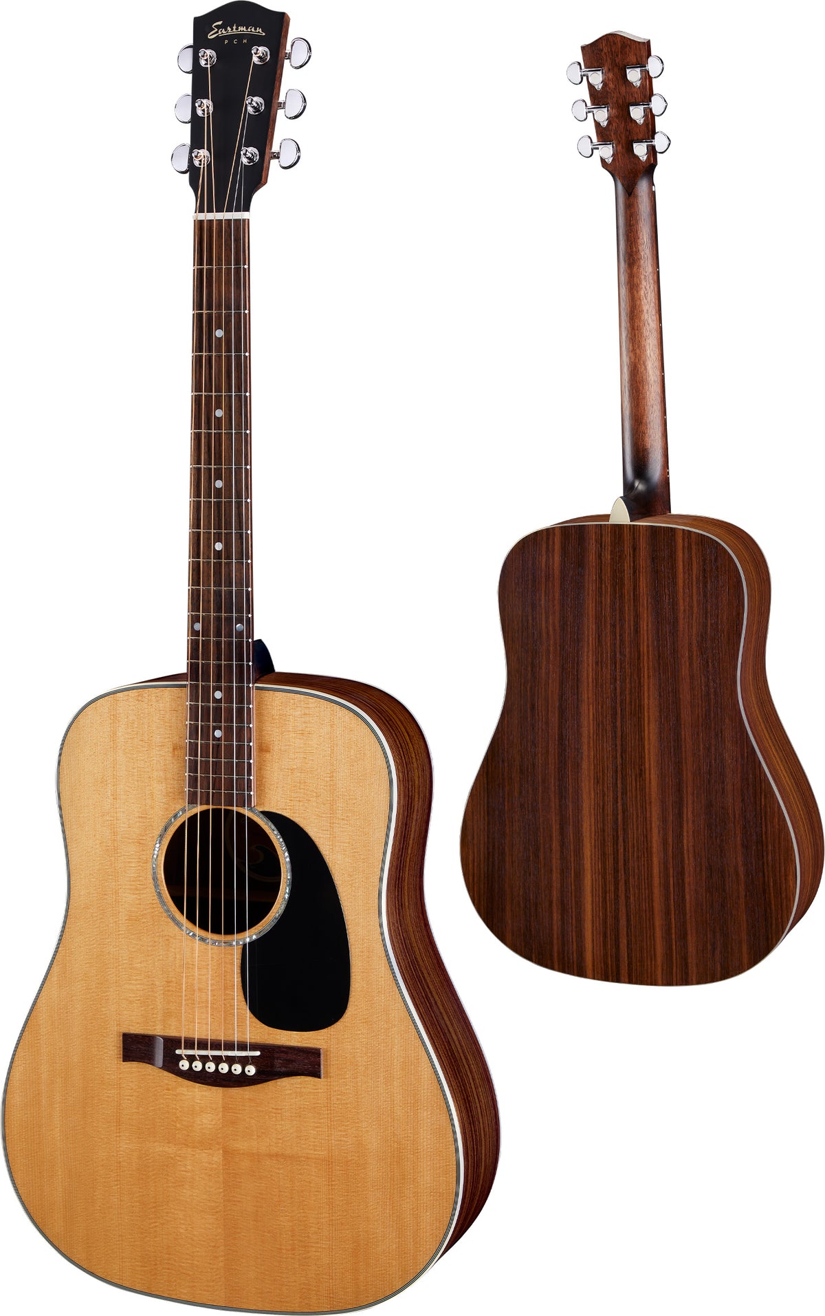Eastman PCH2-D Acoustic Guitar - Thermo-Cure Natural