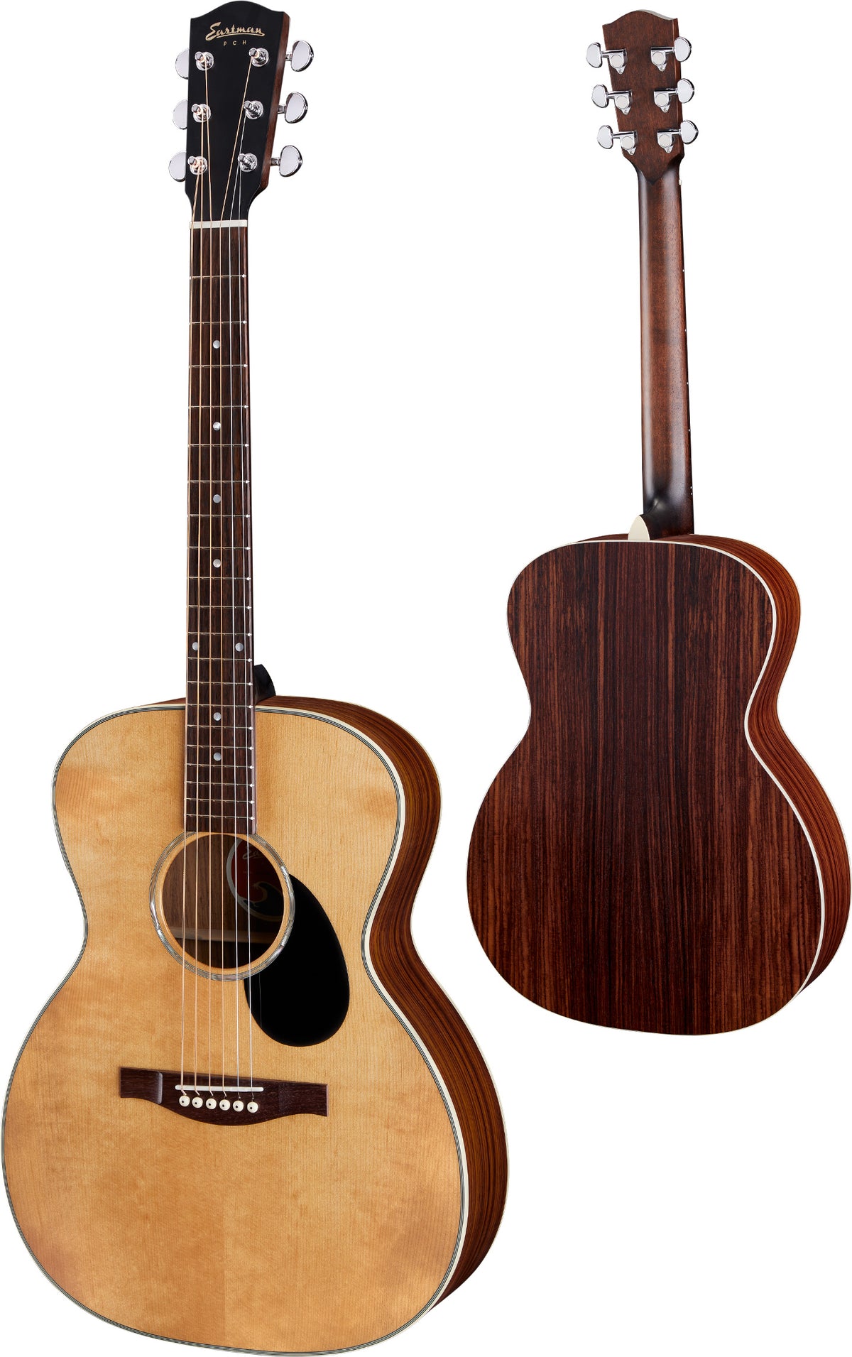 Eastman PCH2-OM Acoustic Guitar - Thermo-Cure Natural