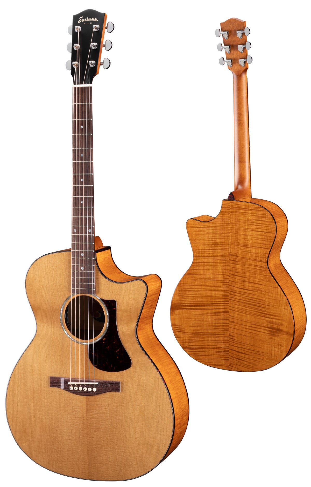 Eastman PCH3-GACE Acoustic Guitar - Amberburst