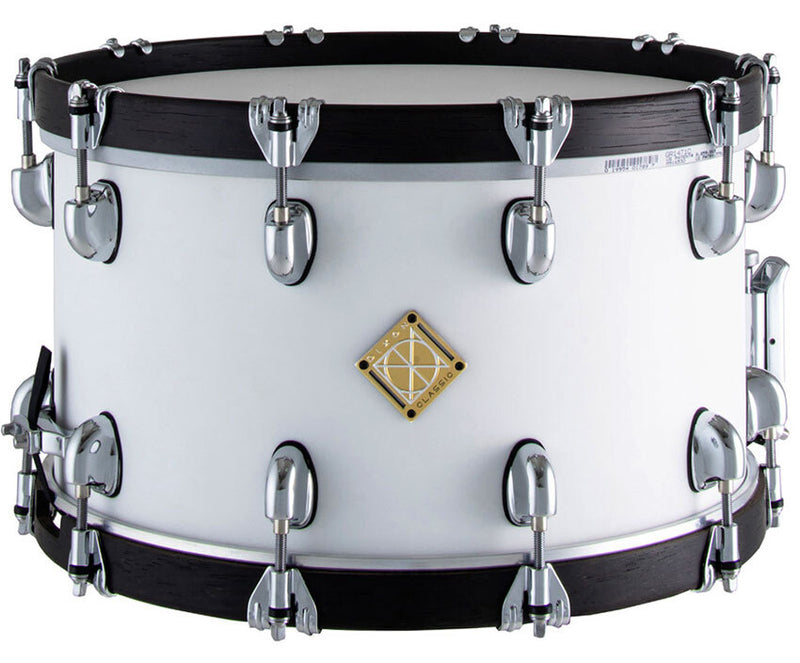 Dixon Classic Series Snare Drum in Satin White - 14 x 8"