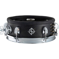 Dixon Little Roomer Series Wood Tambo Snare Drum in Black Coal Satin - 10 x 3.5