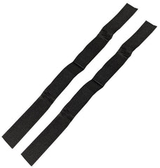 Dixon Black Snare Wire Cloth Straps - Pk 2