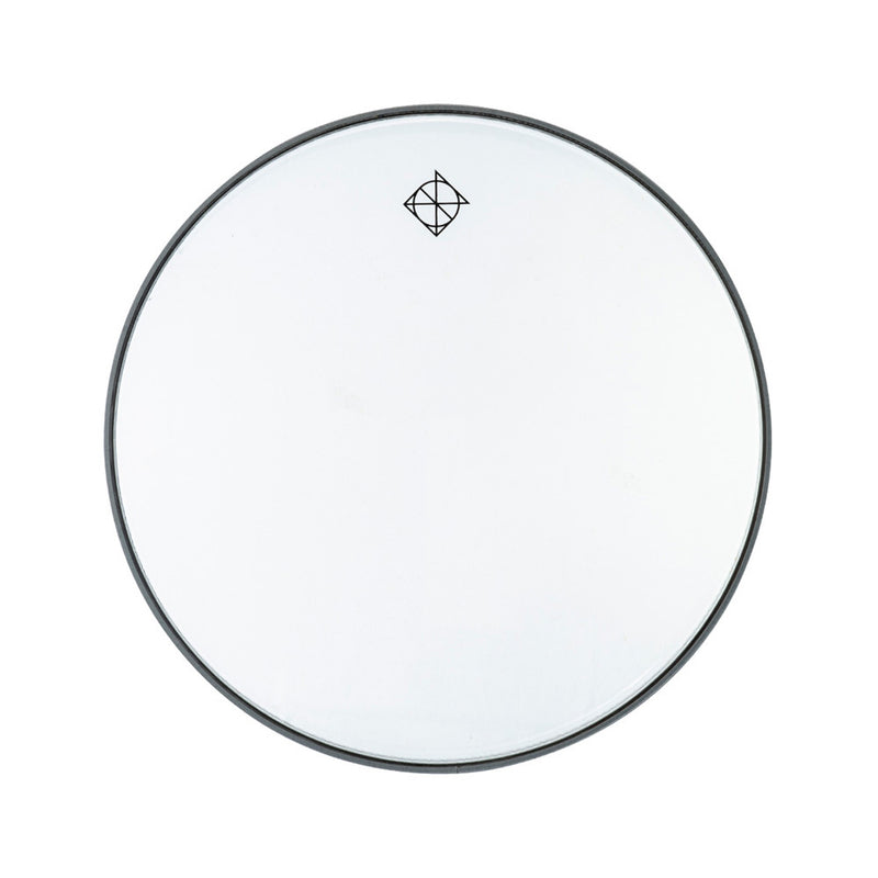Dixon 12" Clear Drum Head with Logo (0.250mm)