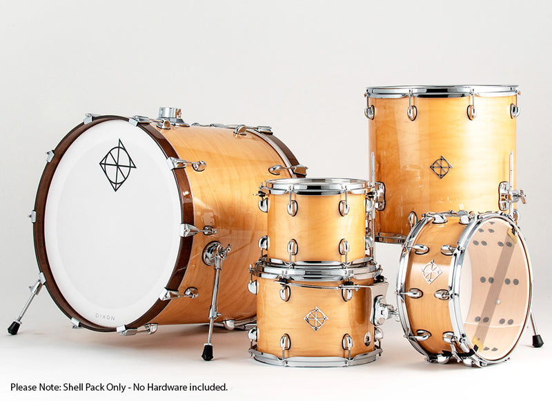 Dixon Cornerstone Maple 520 Series 5-Pce Drum Kit in Natural Maple Gloss
