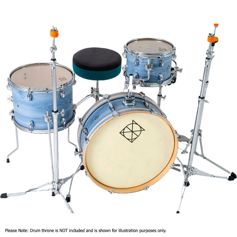 Dixon Little Roomer Series 5-Pce Drum Kit in Cerulean Frost Finish
