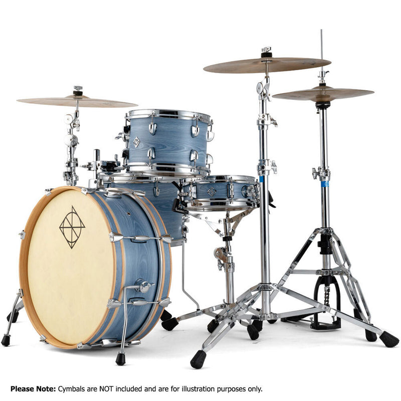 Dixon Little Roomer Series 5-Pce Drum Kit in Cerulean Frost Finish